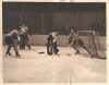 1937 Bruins and Americans wire photo