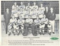 1960-61 Portland Buckaroos team photo