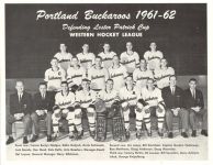 1961-62 Portland Buckaroos team photo