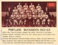 1962-63 Portland Buckaroos team photo