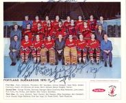 1970-71 Portland Buckaroos team photo