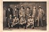 1928-1929 New York Americans team signed photo