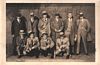1928-1929 New York Americans team signed photo