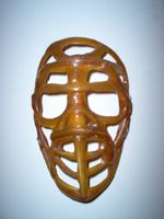 Dave Kelly's William Burchmore pretzel mask, front shot