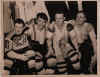 1941 Bruins and Rangers wire photo
