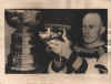 Eddie Shore and Stanley Cup wire photo